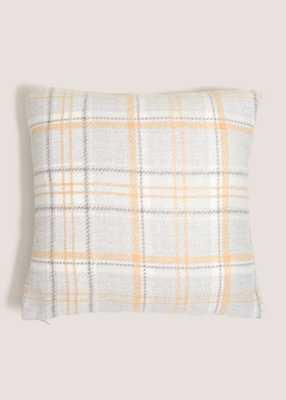 Yellow checked cushions store