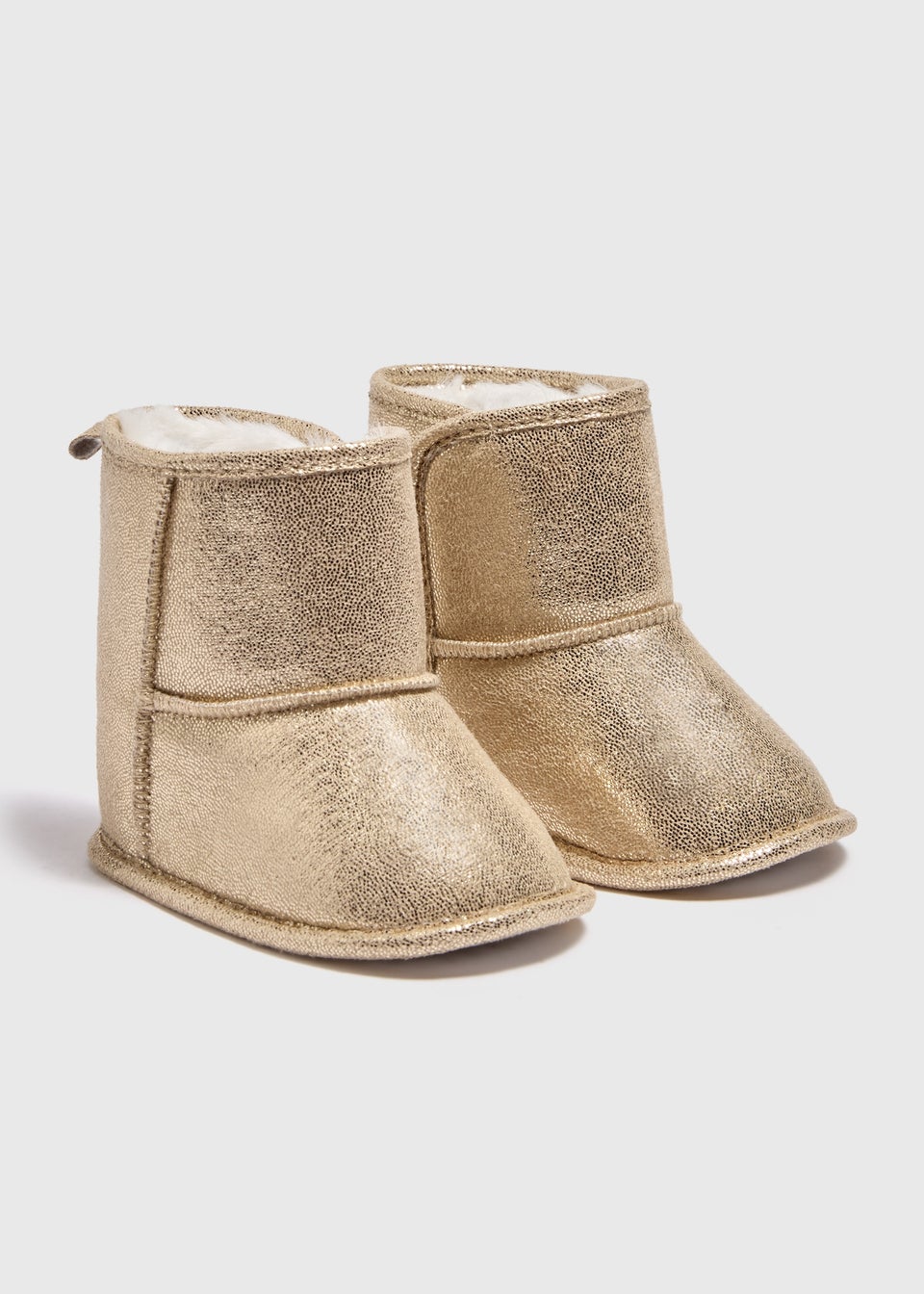 Gold baby boots clearance