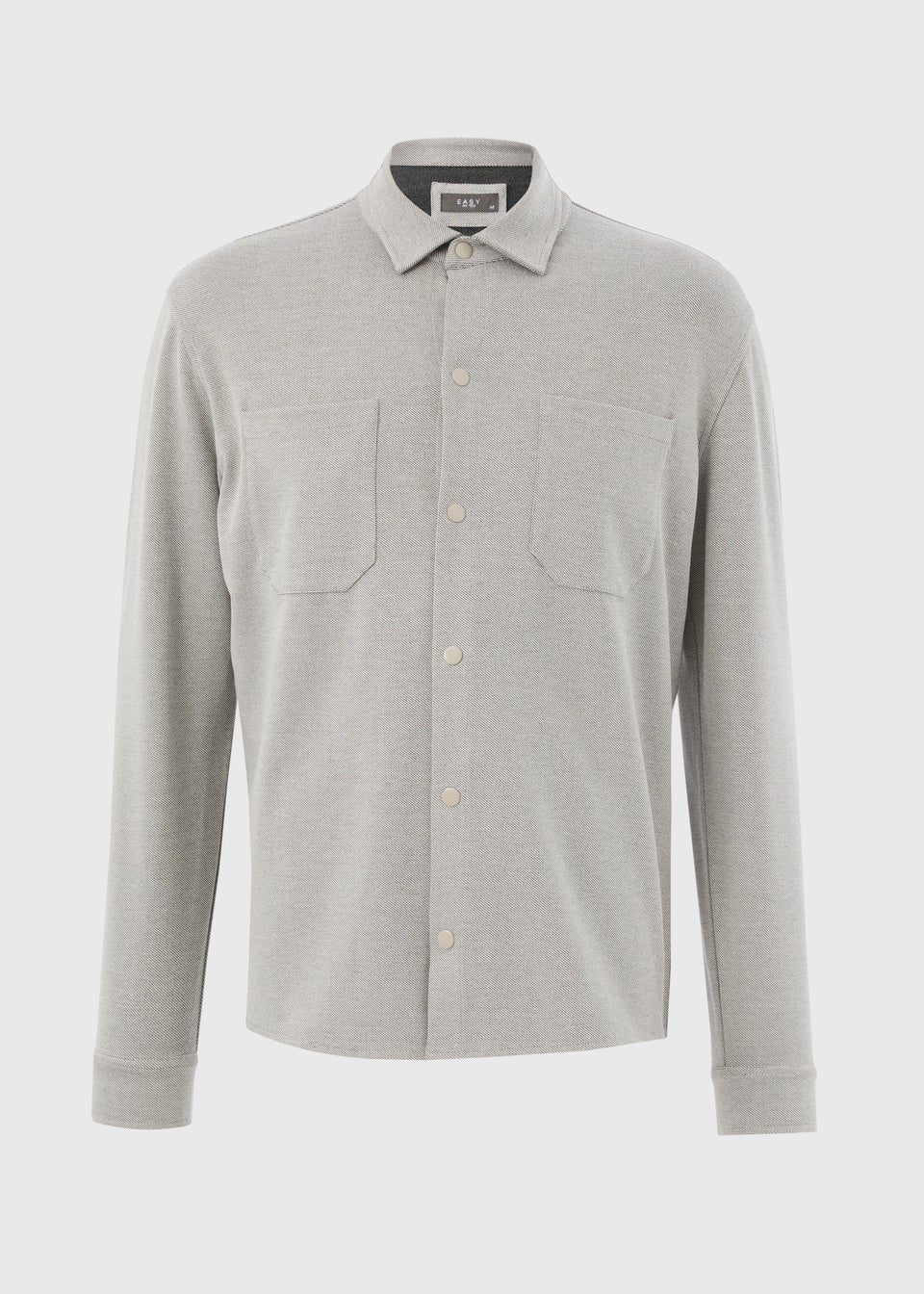 Grey Textured Over Shirt