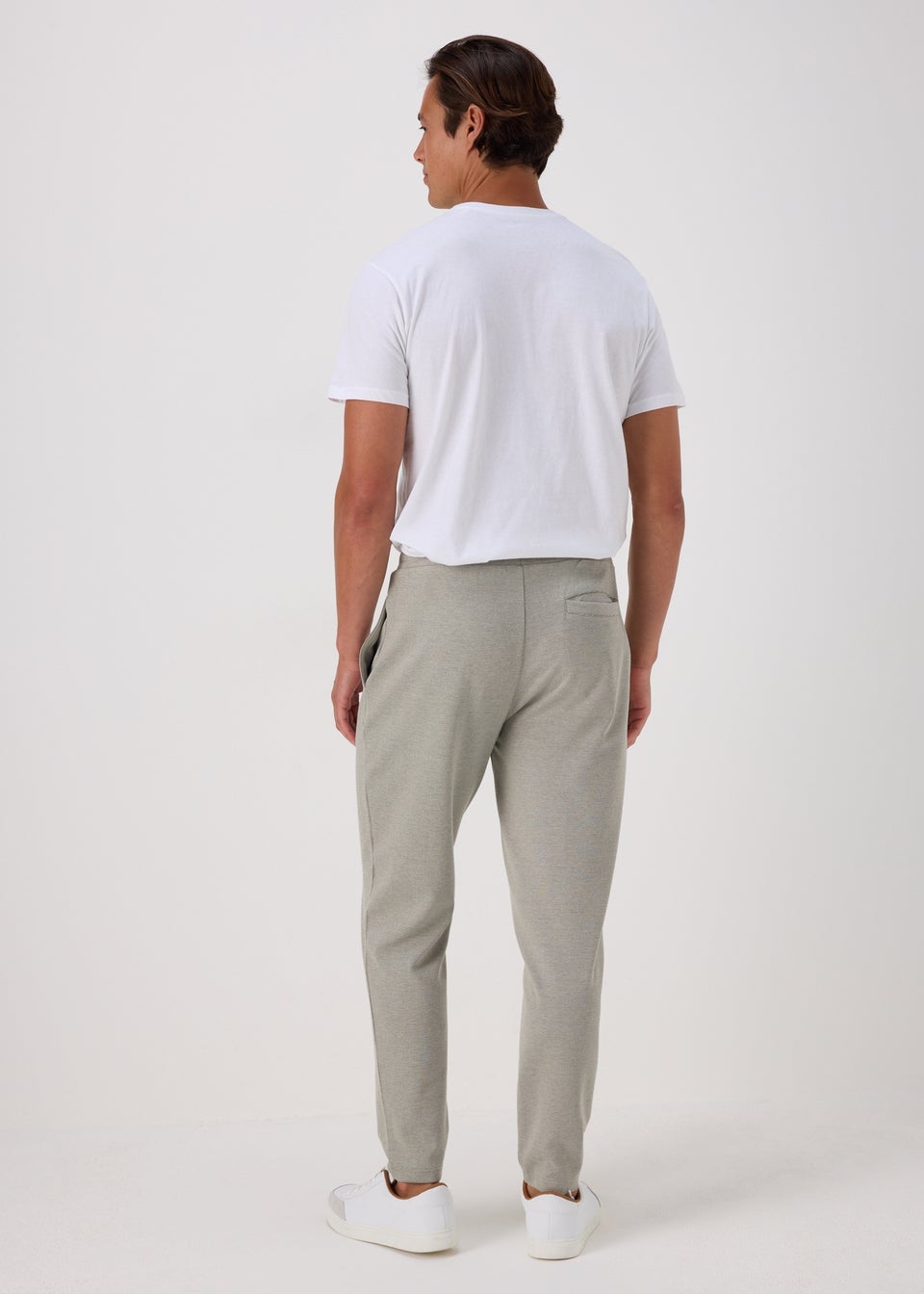 Grey Tapered Co Ord Joggers