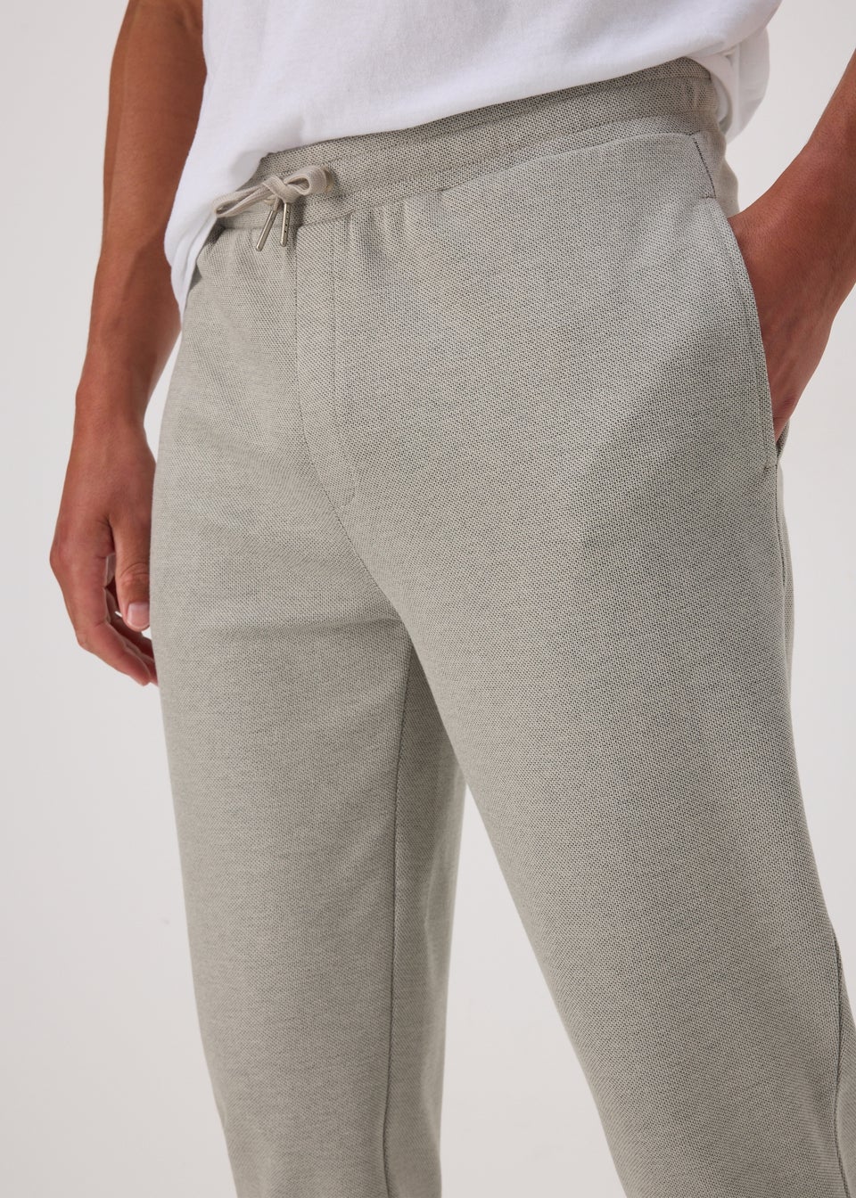 Grey Tapered Co Ord Joggers
