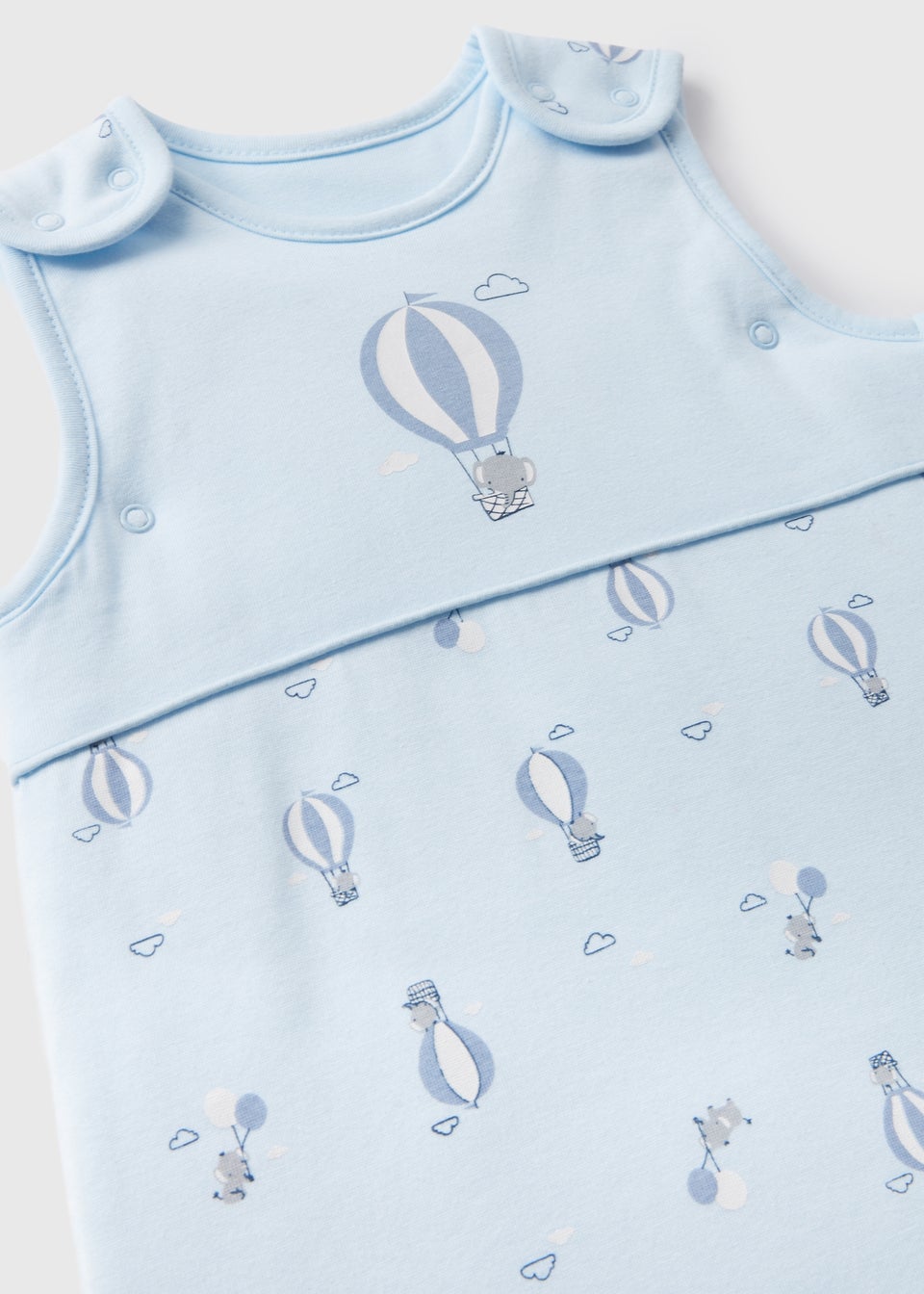 Baby Blue Hot Air Balloon Sleeping Bag (Newborn-18mths)