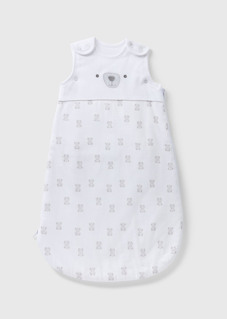 Baby White Bear Sleeping Bag Newborn 18mths Matalan