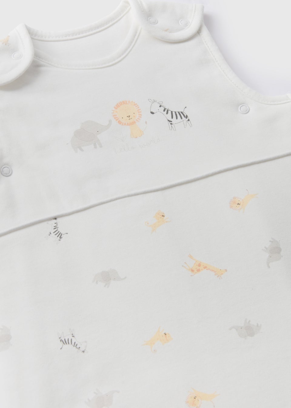 Baby Cream Safari Sleeping Bag