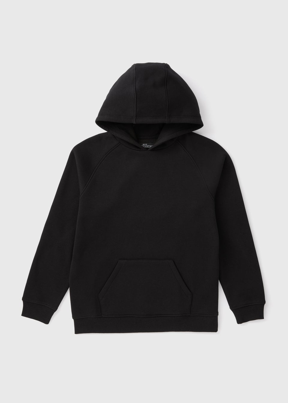 Boys Black Hoodie (7-15yrs)