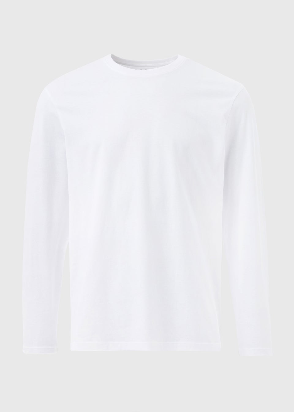 Plain white long sleeve shop