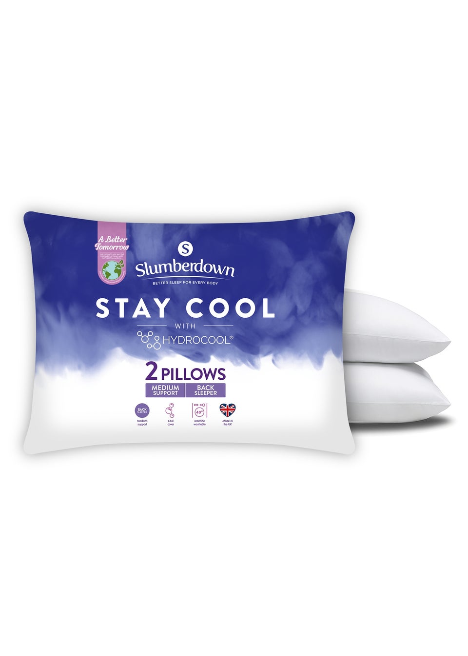 Slumberdown Stay Cool Pillow Pair
