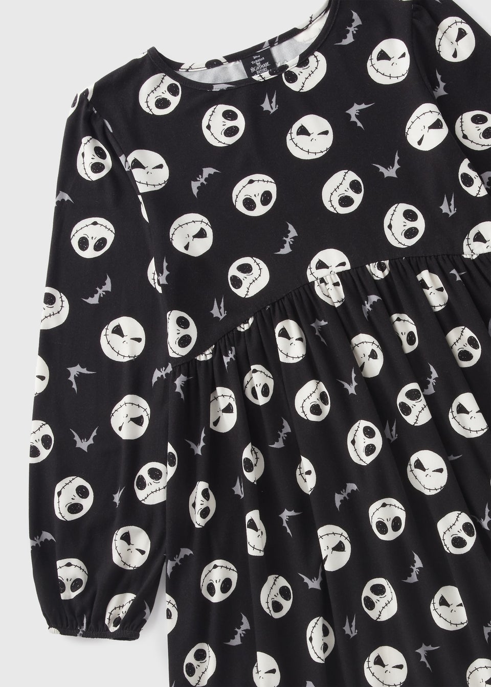 Kids Black Jack Skellington Dress (1-12yrs) - Matalan