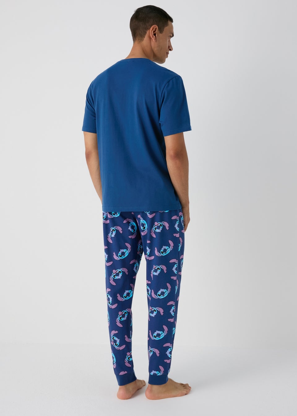 Stitch Navy Pyjama Set Matalan