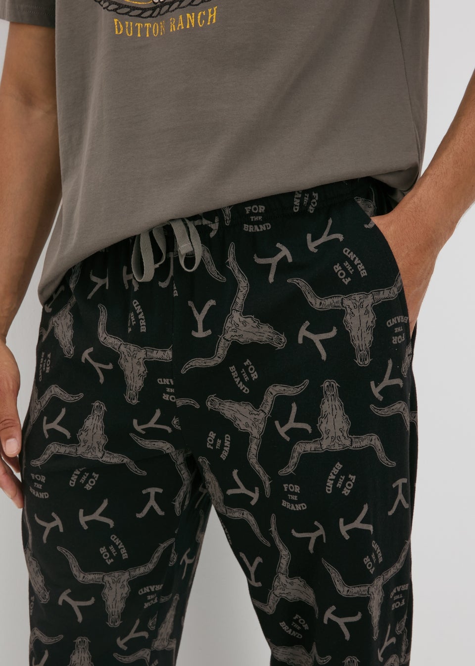 Yellowstone Beige Ranch Pyjama Set
