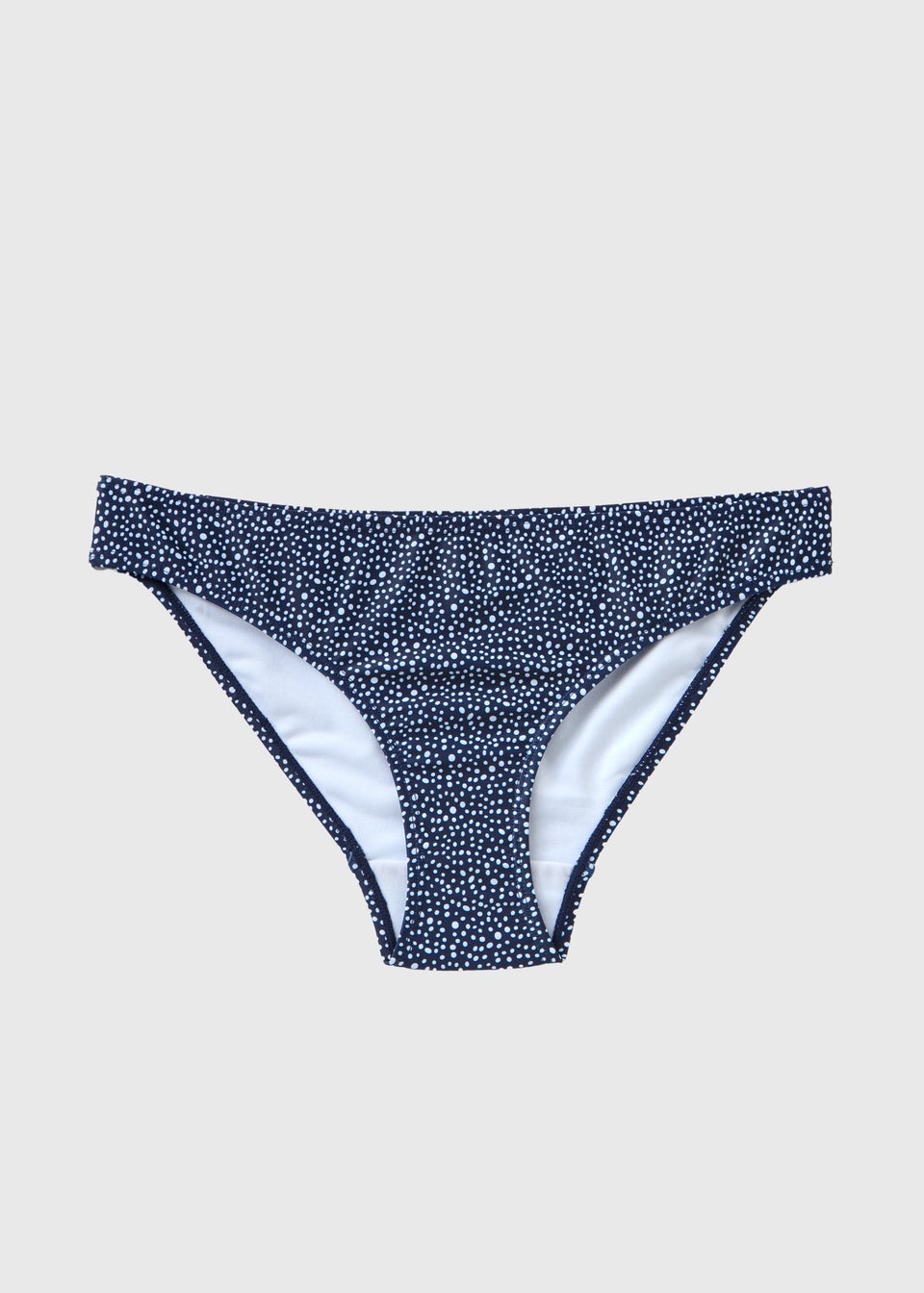 Navy Spot Bikini Bottoms