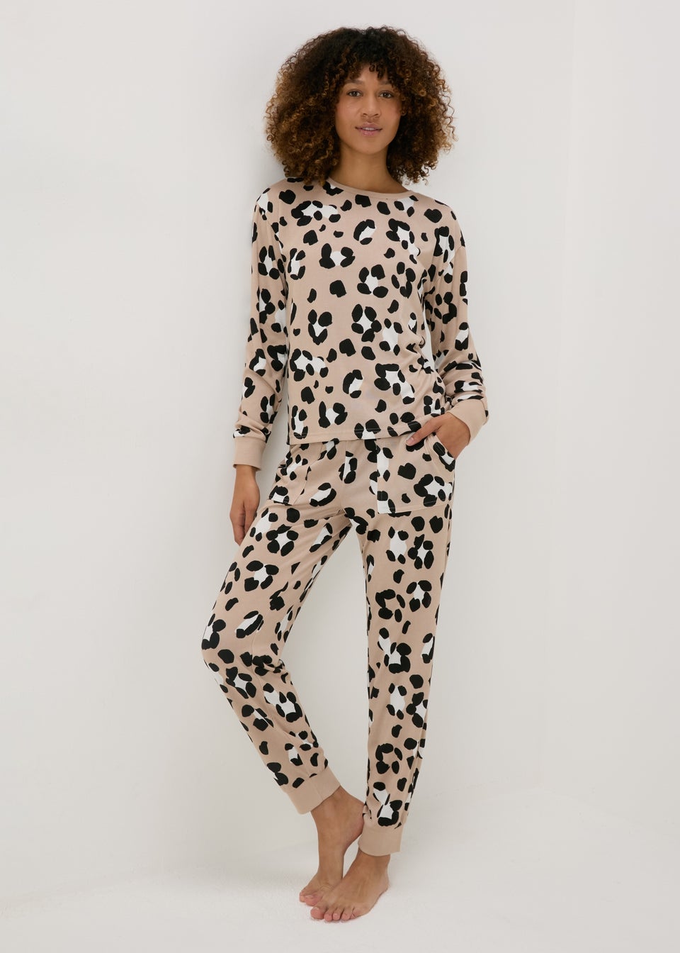 Animal Print Lounge Set Matalan