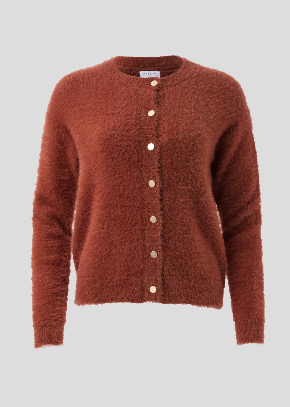 Rust coloured cardigan uk sale