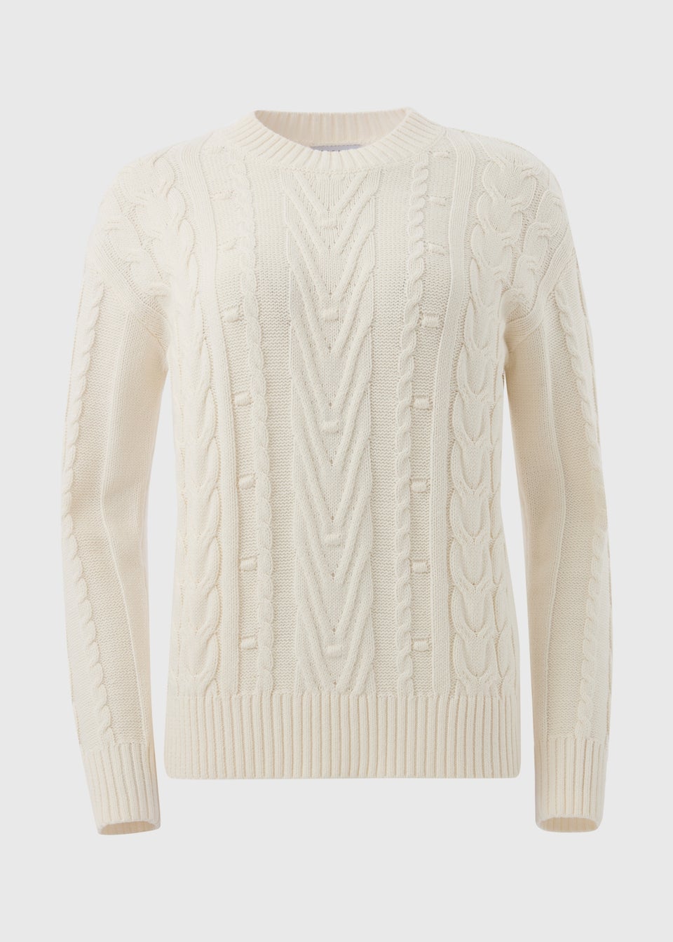 Cream Cable Knit Jumper Matalan