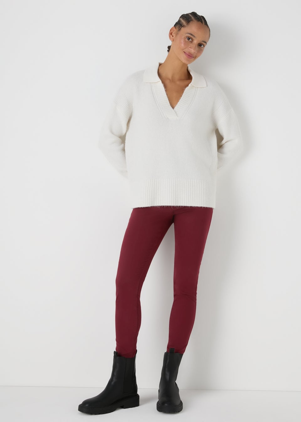 Matalan rosie jeggings white store