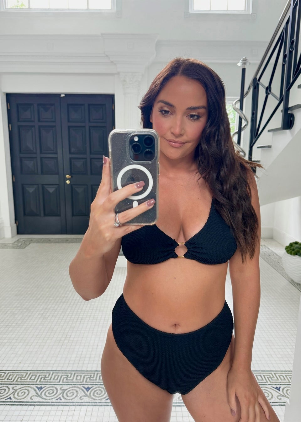 Matalan black bikini bottoms clearance