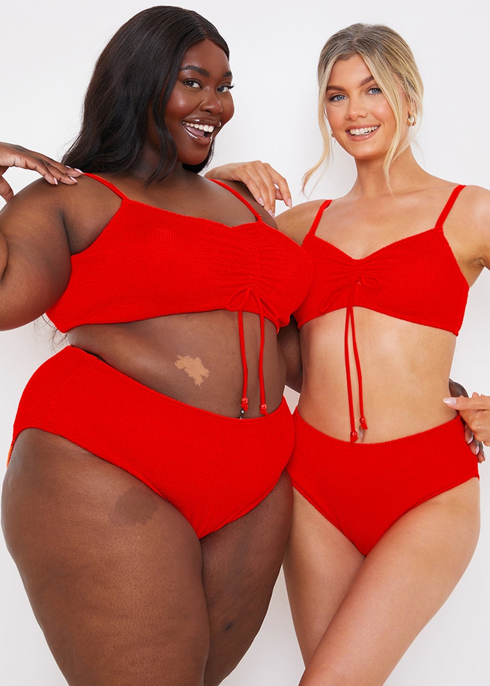 In The Style Jac Jossa Red Bikini Top