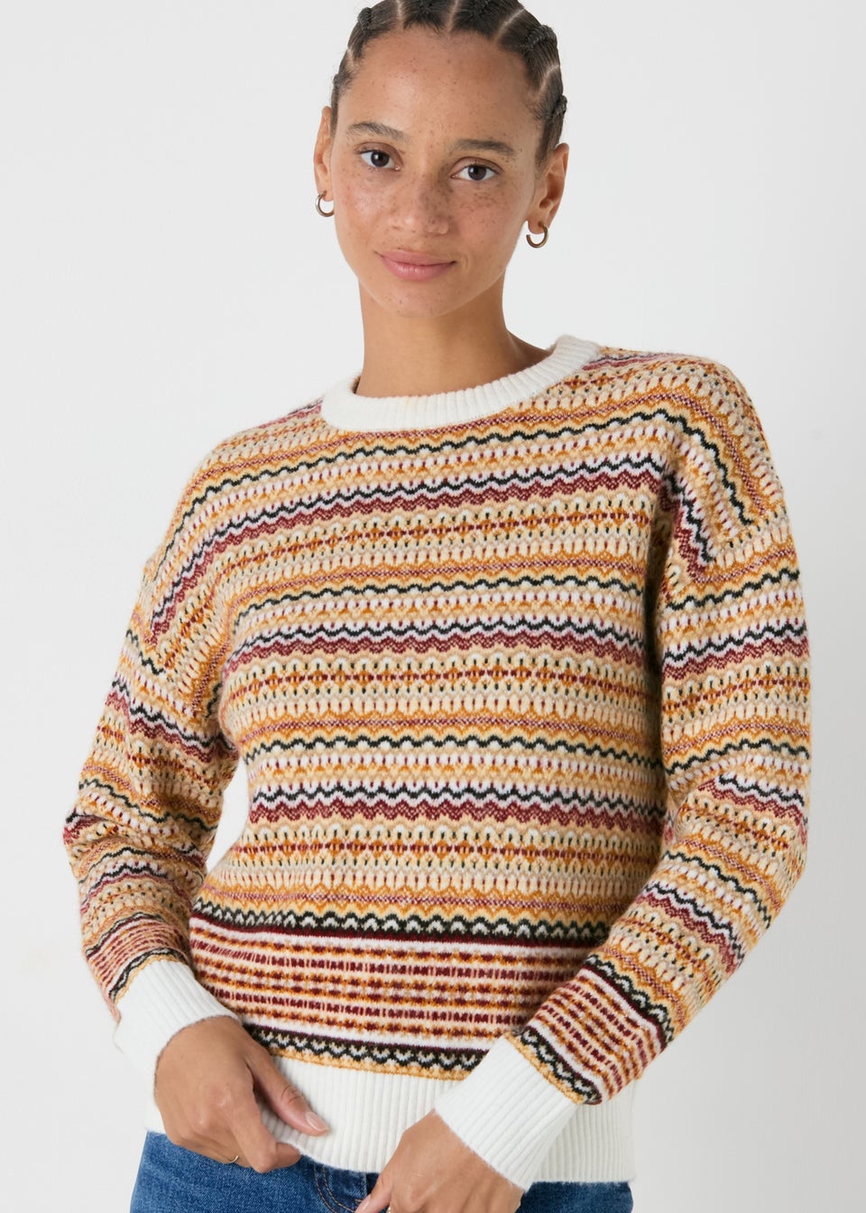 Mulit Coloured Fairisle Jumper Matalan