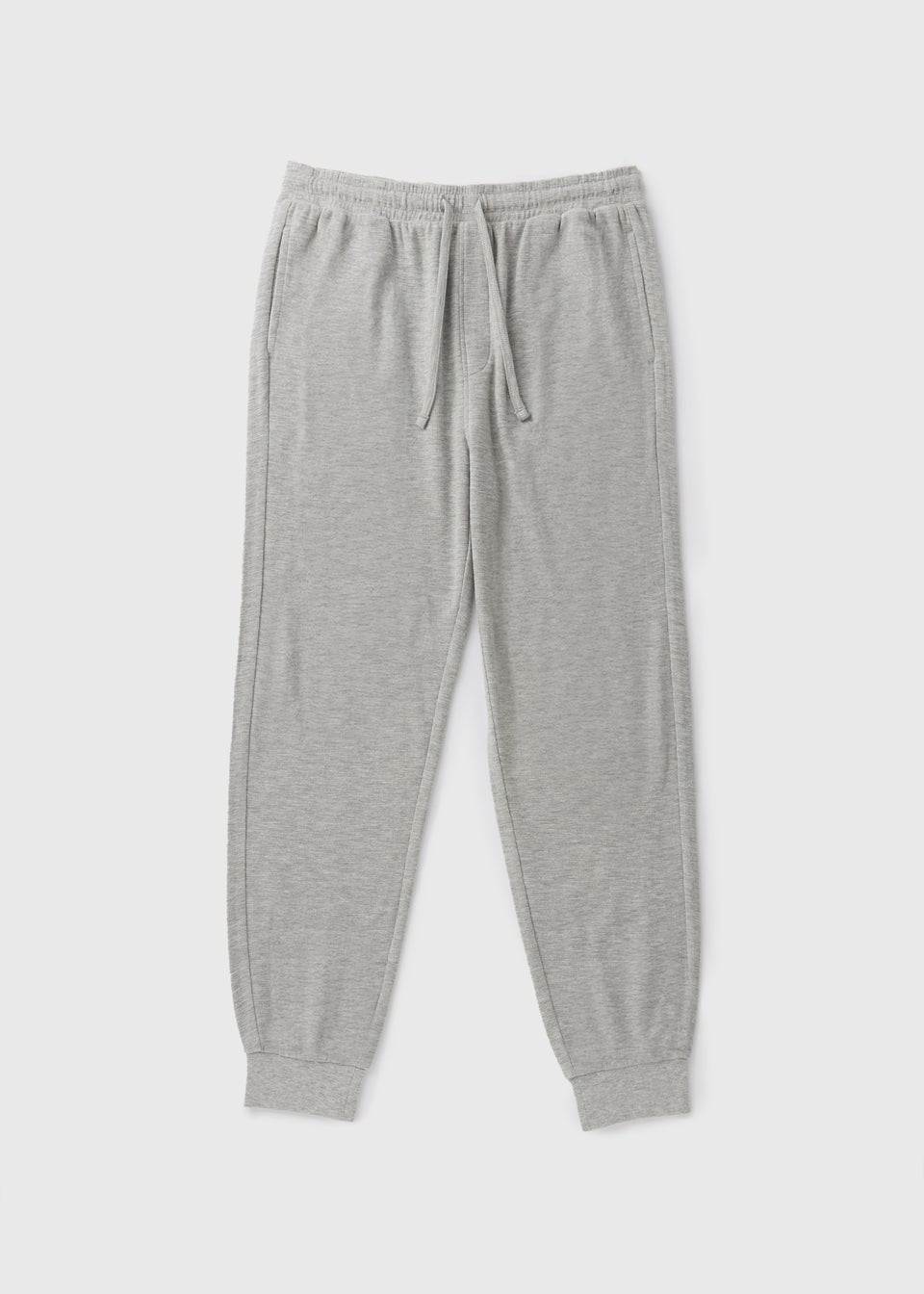 Grey Textured Pyjama Bottoms