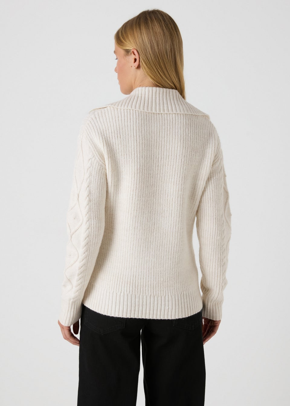 Matalan cable knit jumper discount