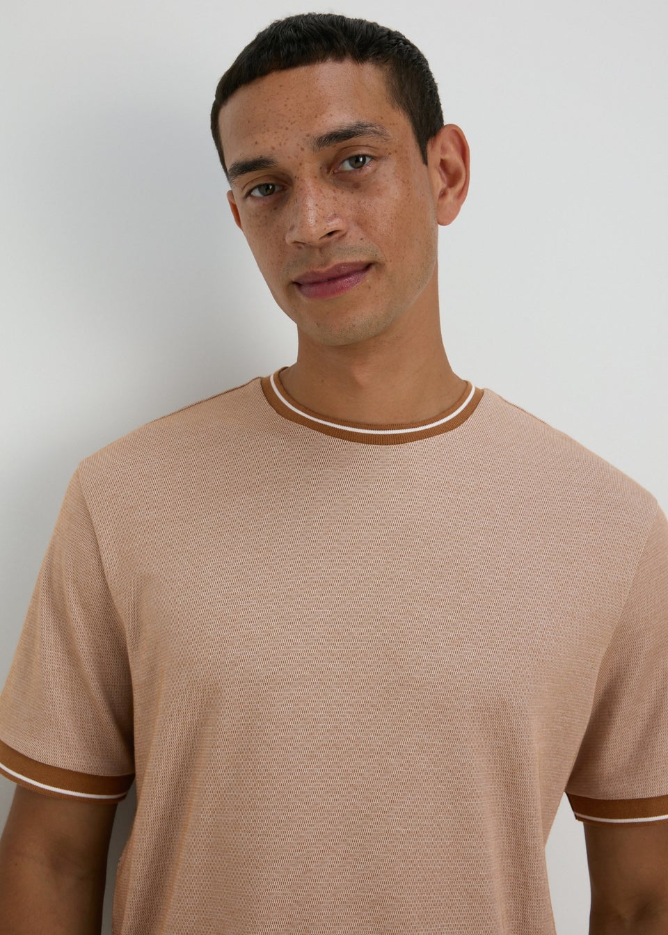 Tan shirt new arrivals