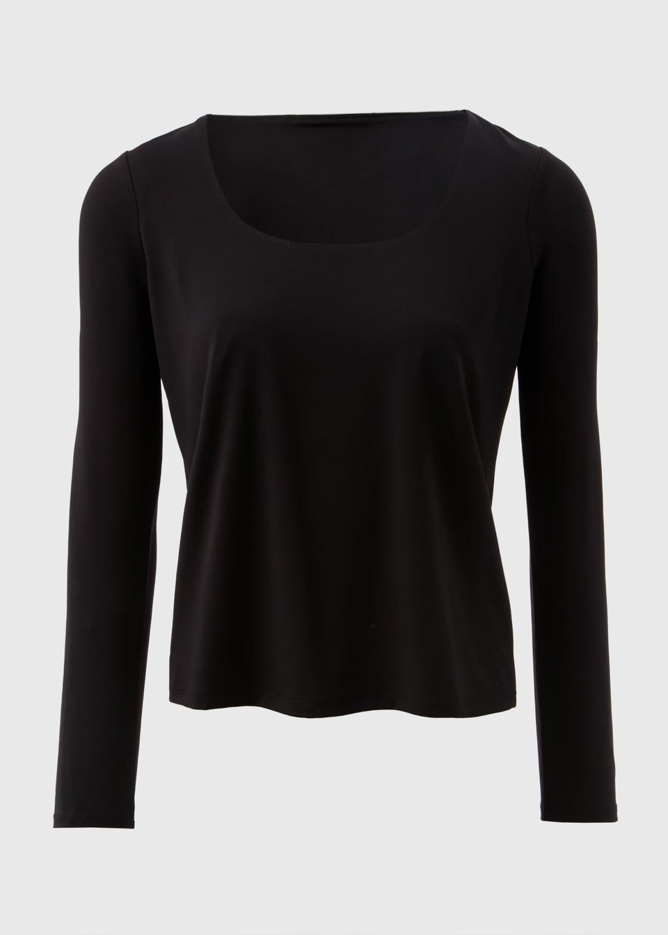 Et Vous Black Square Neck Top