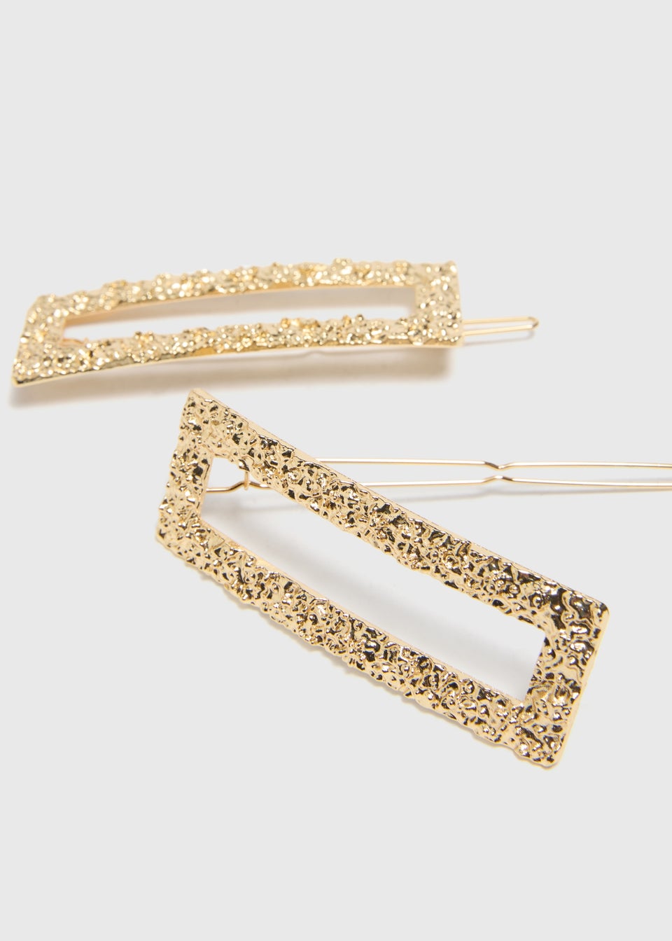 2 Pack Gold Texture Clips