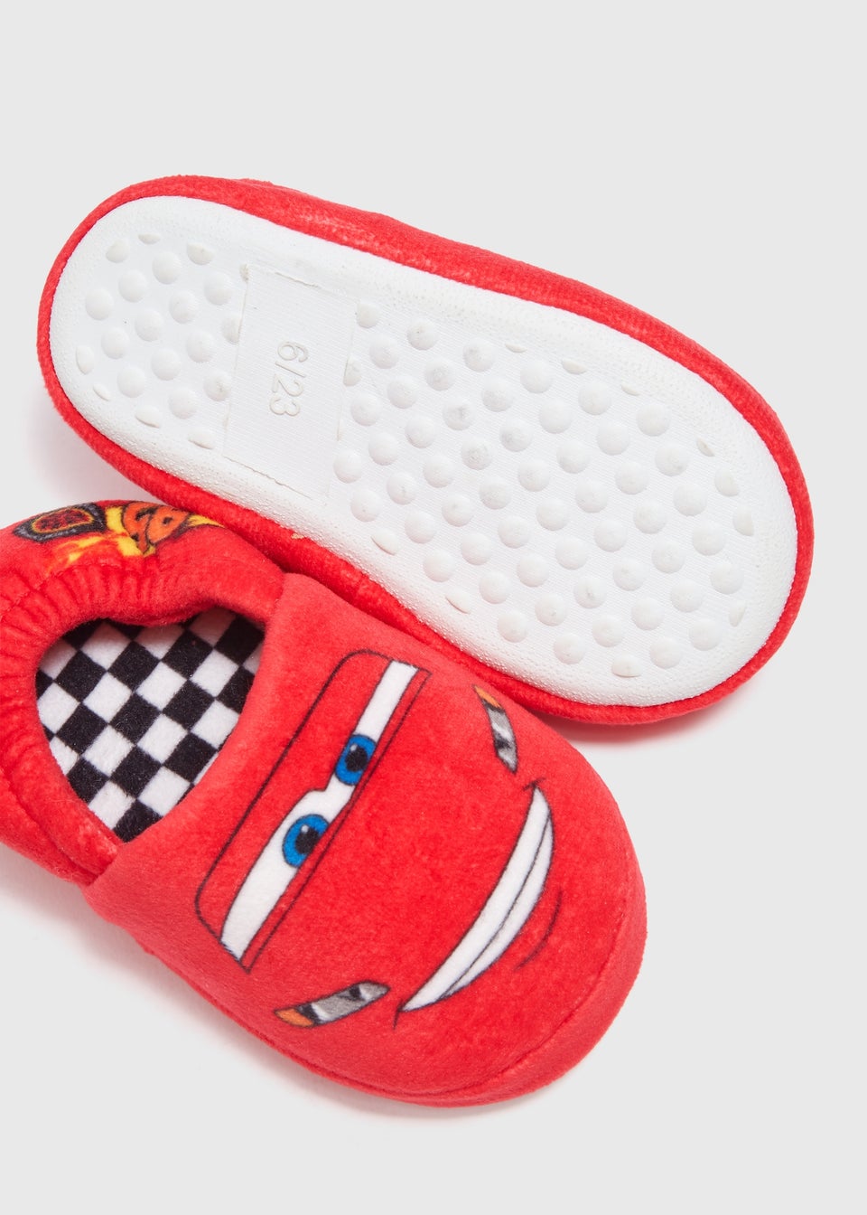 Disney Cars Kids Red Slippers Younger 4 12 Matalan