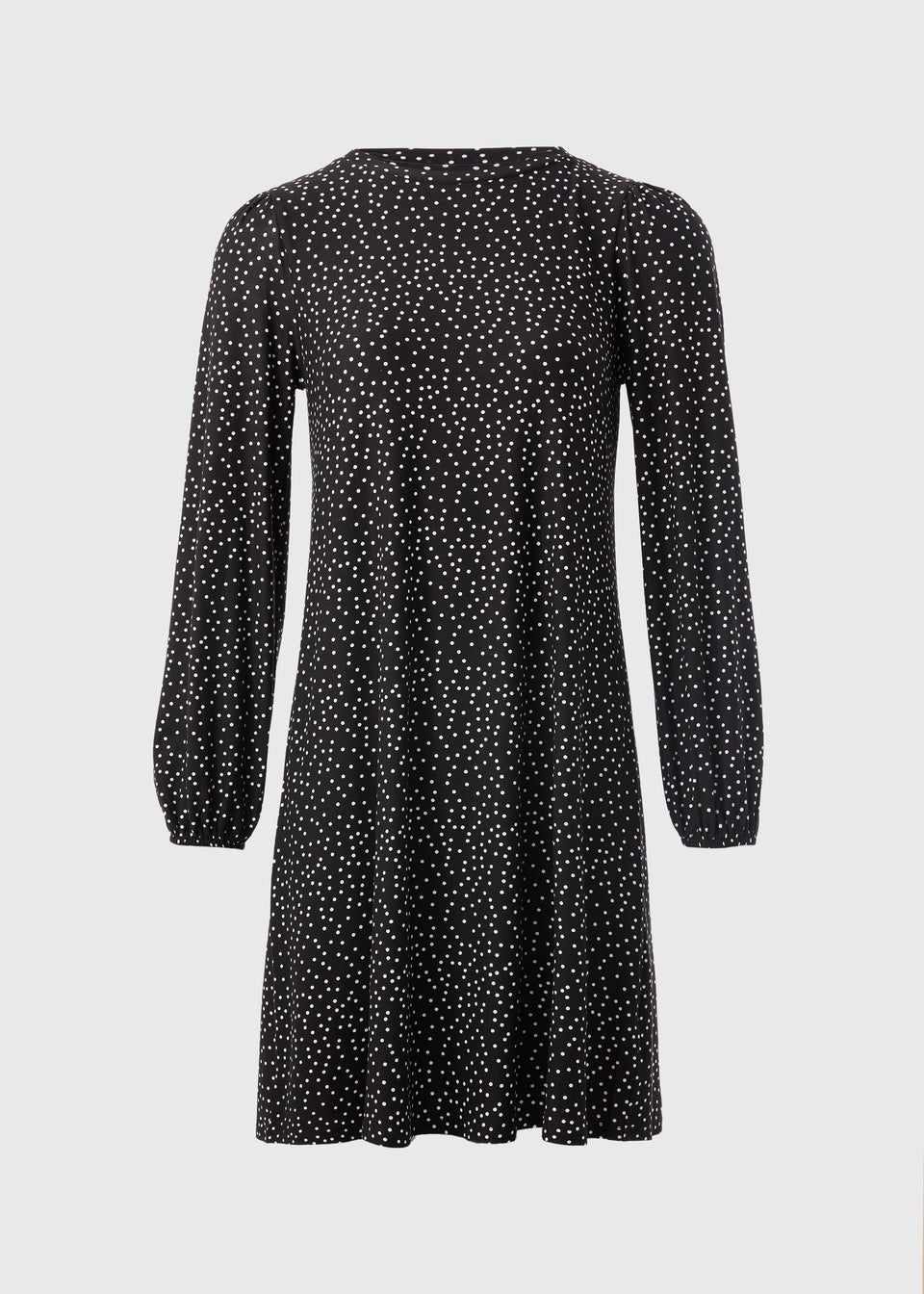 Black Spot Mini Dress