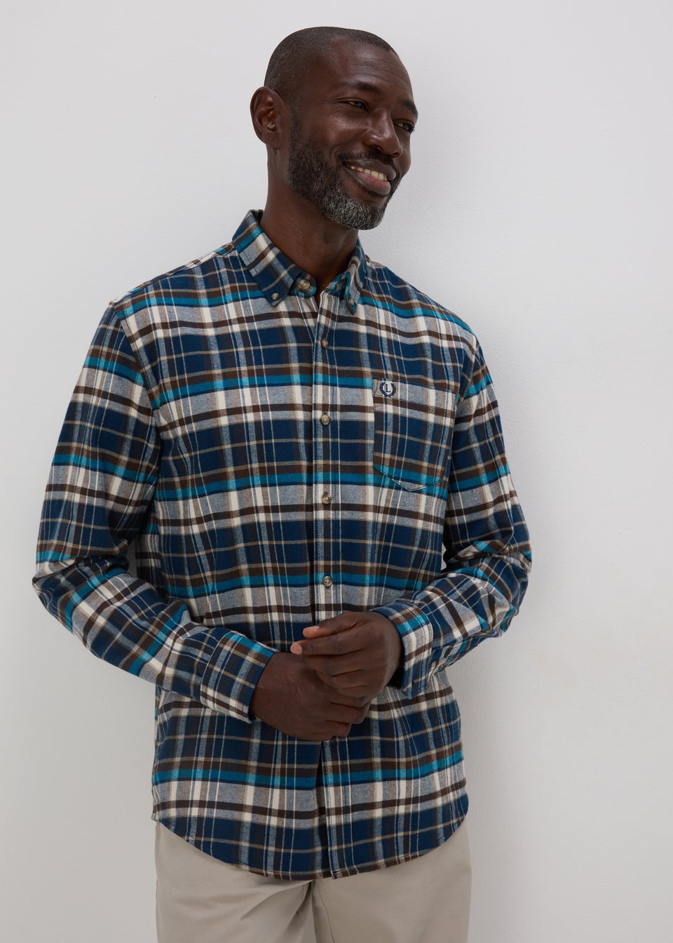 Mens checked shirts clearance