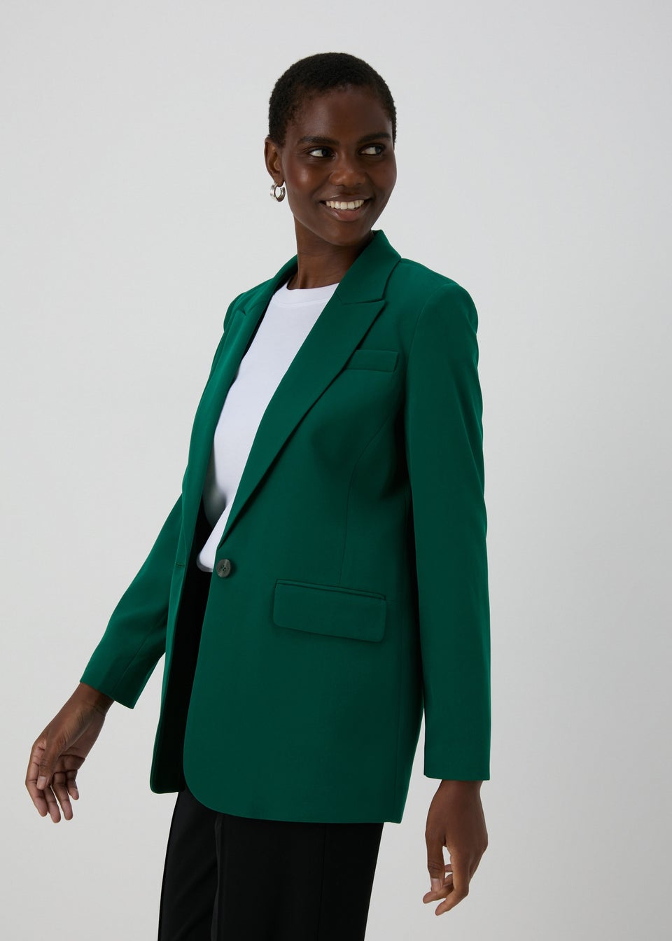 Et Vous Green Blazer Matalan