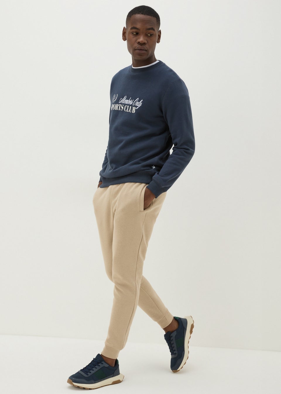 Stone Slim Fit Jogging Bottoms