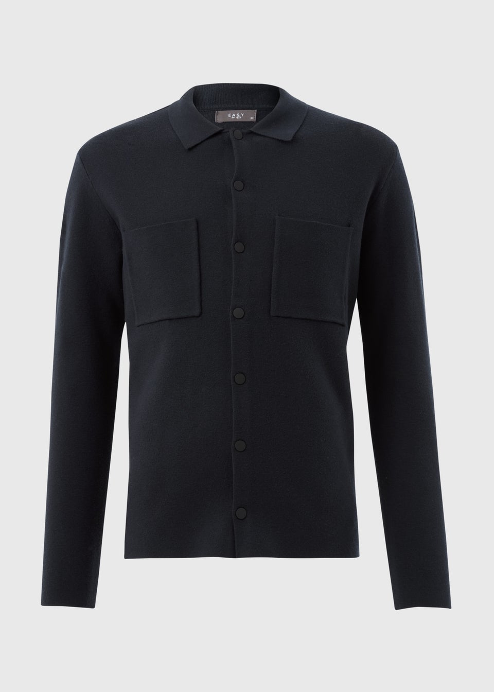 Navy Shirt Cardigan Matalan