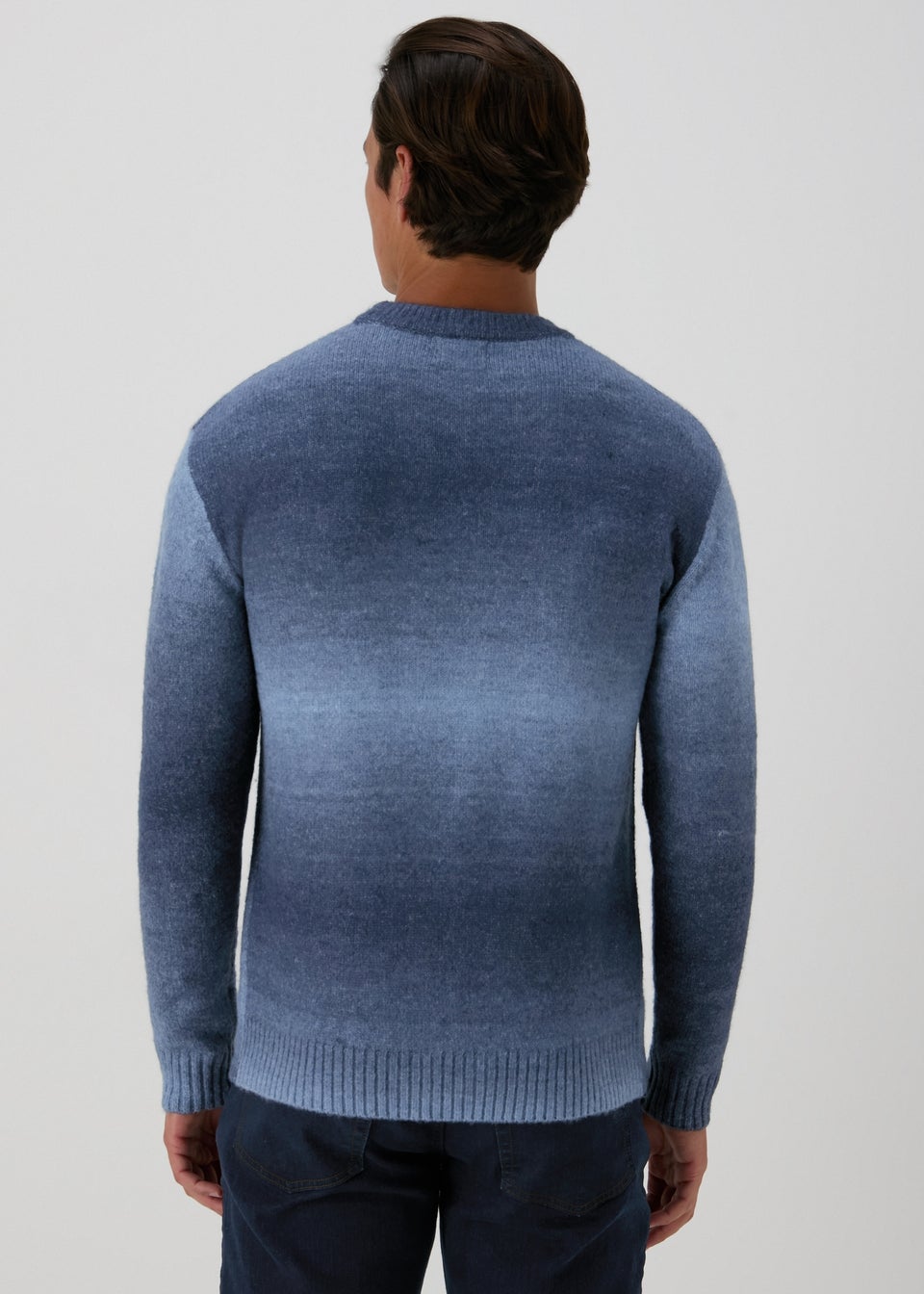 Blue Ombre Knit Jumper