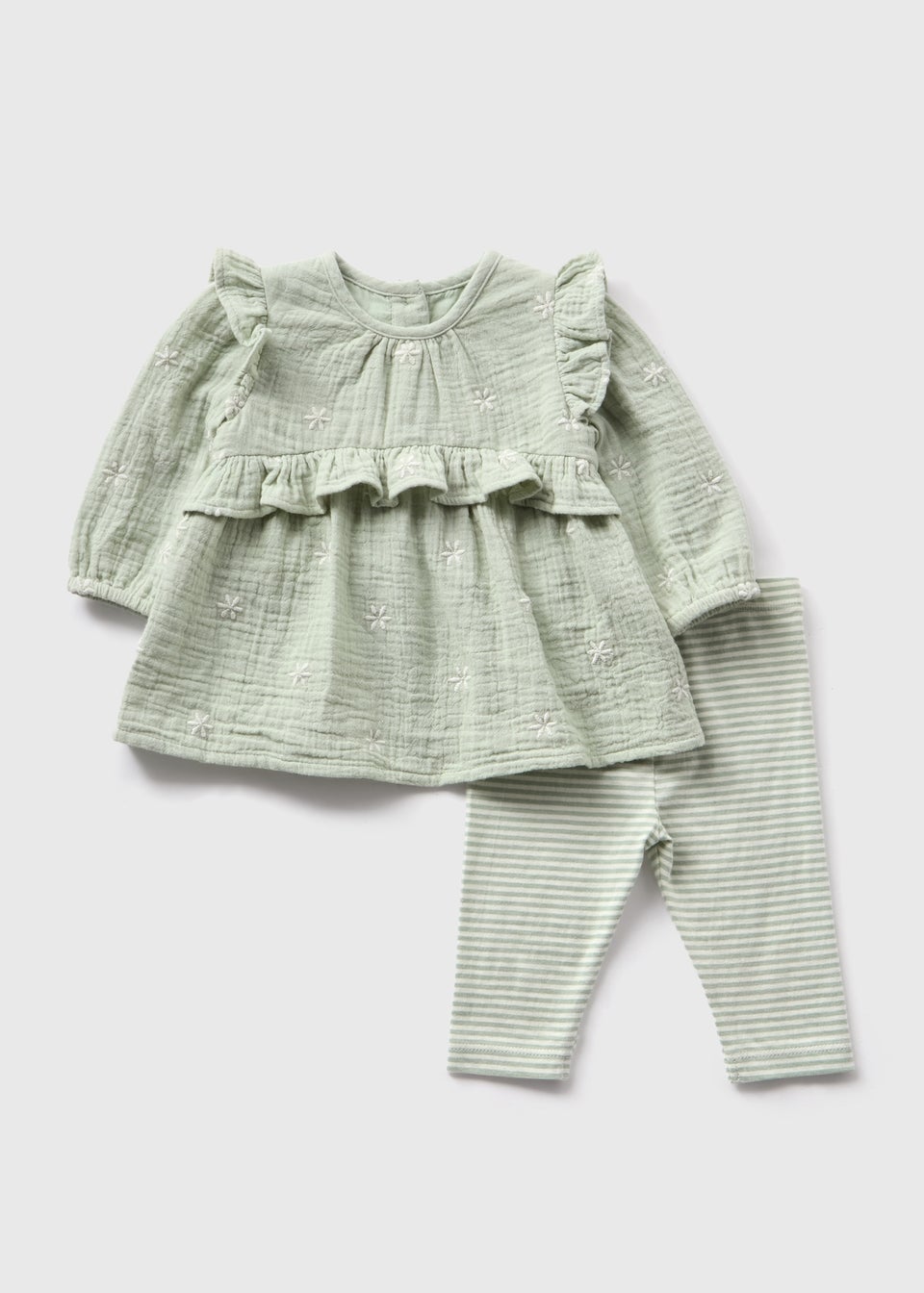 Baby Green Top Leggings Set Newborn 23mths Matalan