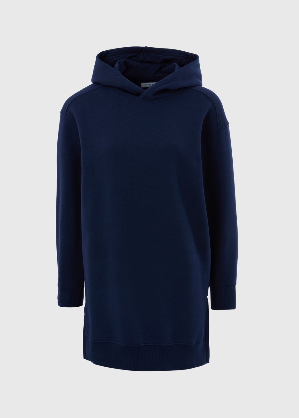 Navy Longline Hoodie Matalan