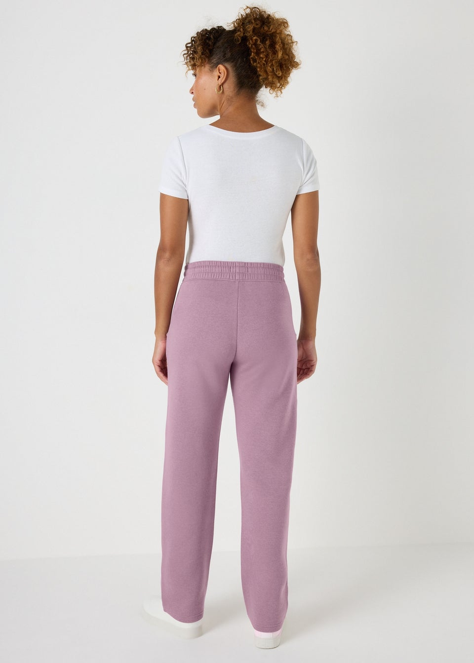 Purple Straight Jogging Bottoms Matalan