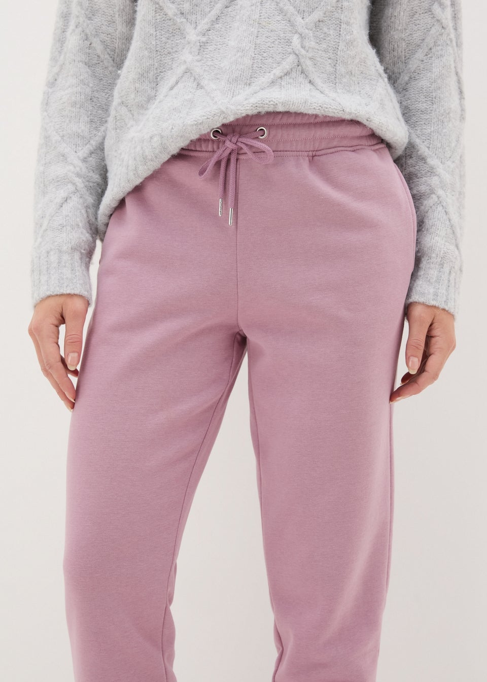 Purple Tapered Leg Jogging Bottoms Matalan
