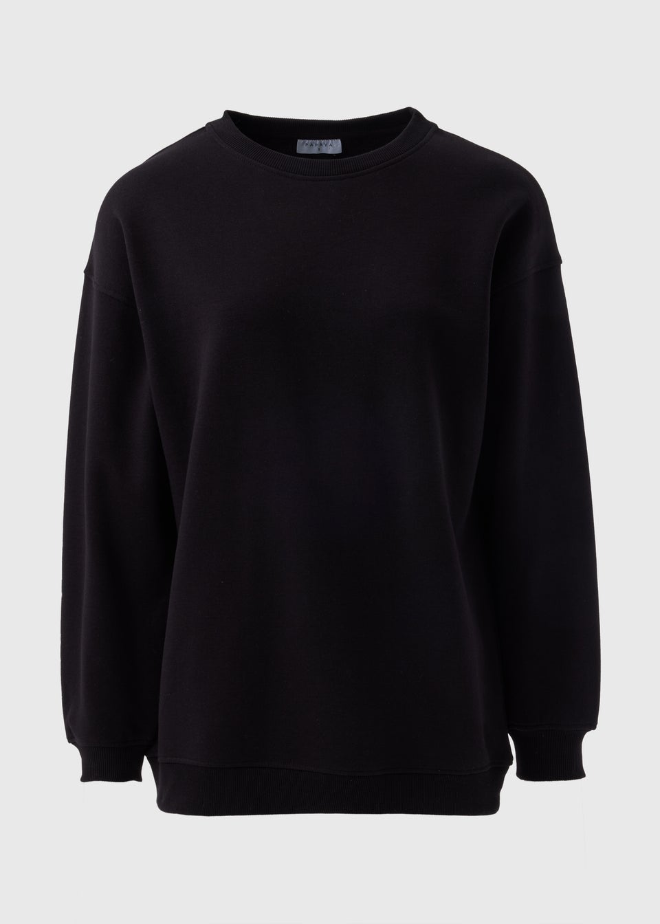 Black Longline Sweatshirt Matalan
