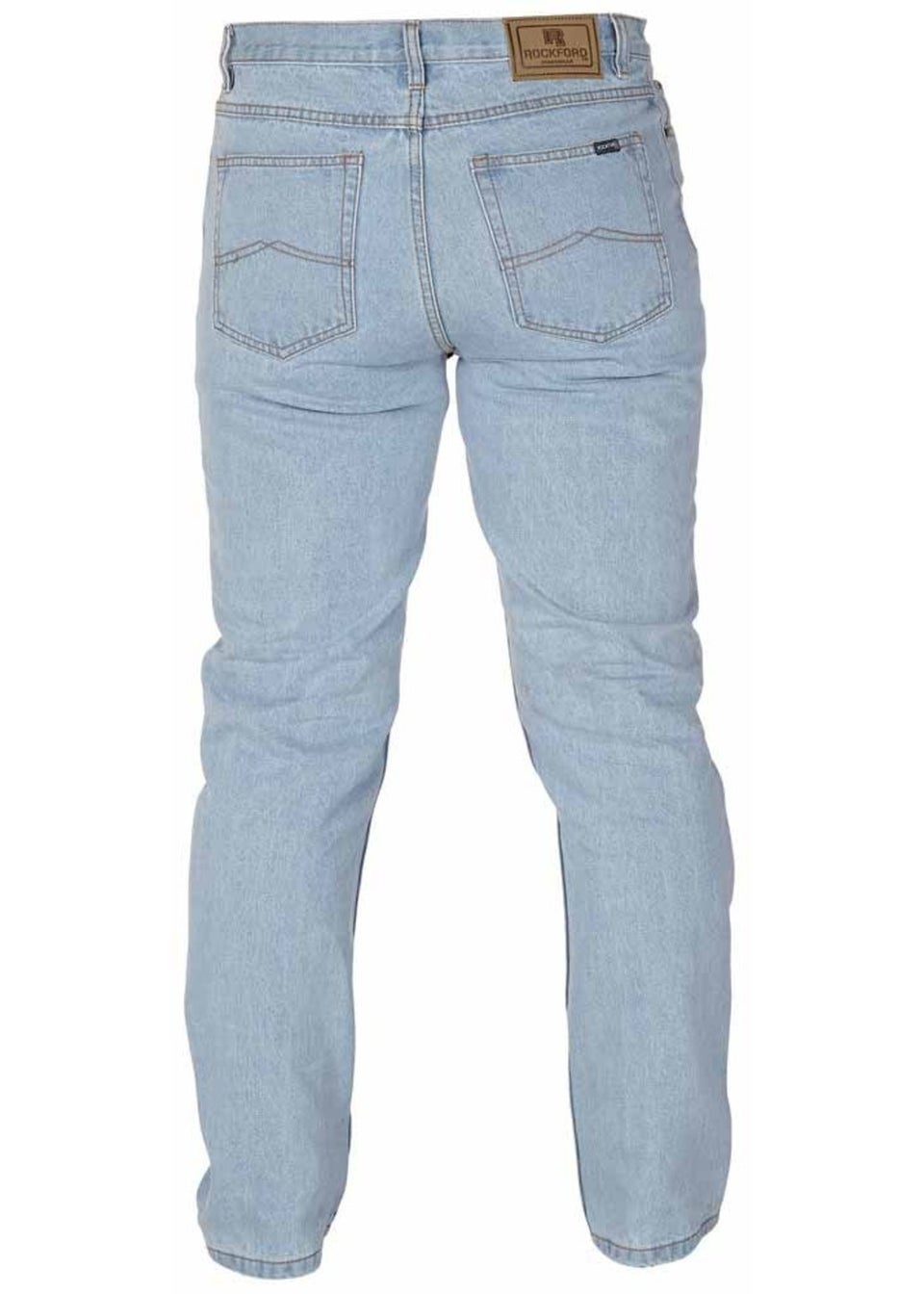 Duke Light Blue Rockford Comfort Fit Jeans