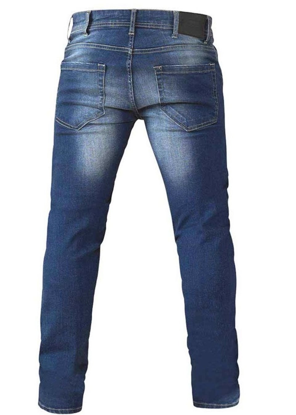 Duke Dark Blue Ambrose King Size Tapered Fit Stretch Jeans
