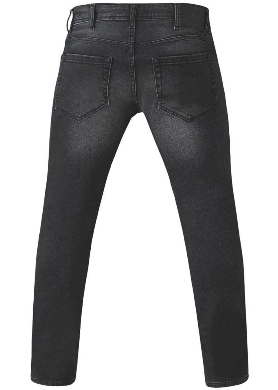Duke Grey Benson Stretch Tapered Jeans