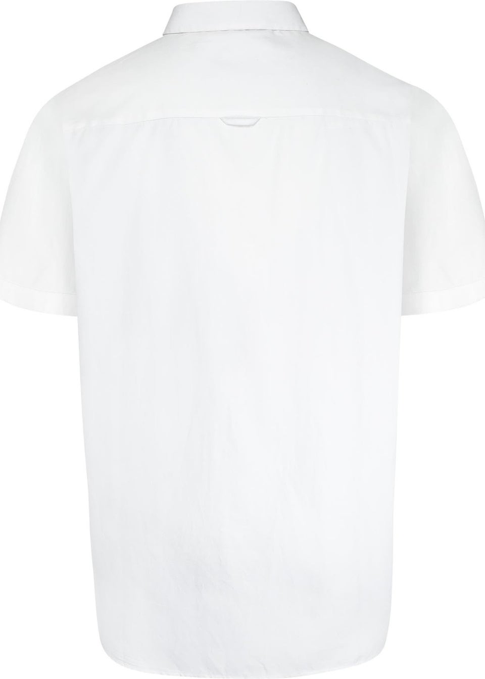 Duke White James Oxford Kingsize Short-Sleeved Shirt