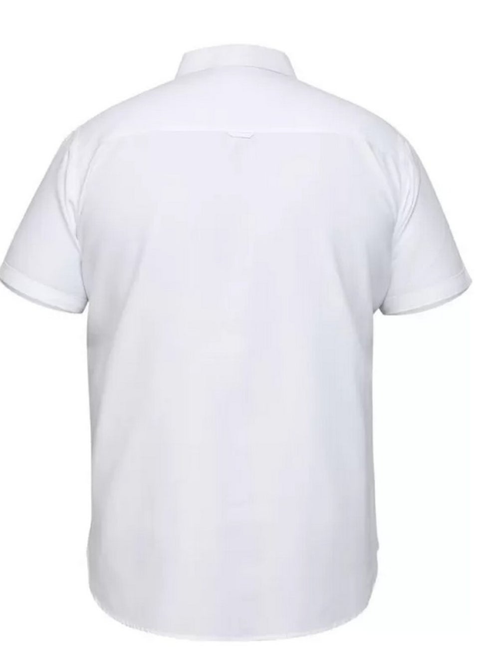 Duke White James Oxford Kingsize Short-Sleeved Shirt
