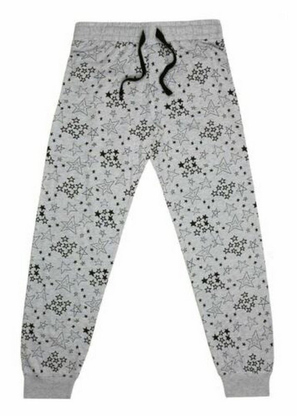 Disney Black/Grey Minnie Mouse Smile Long Pyjama Set