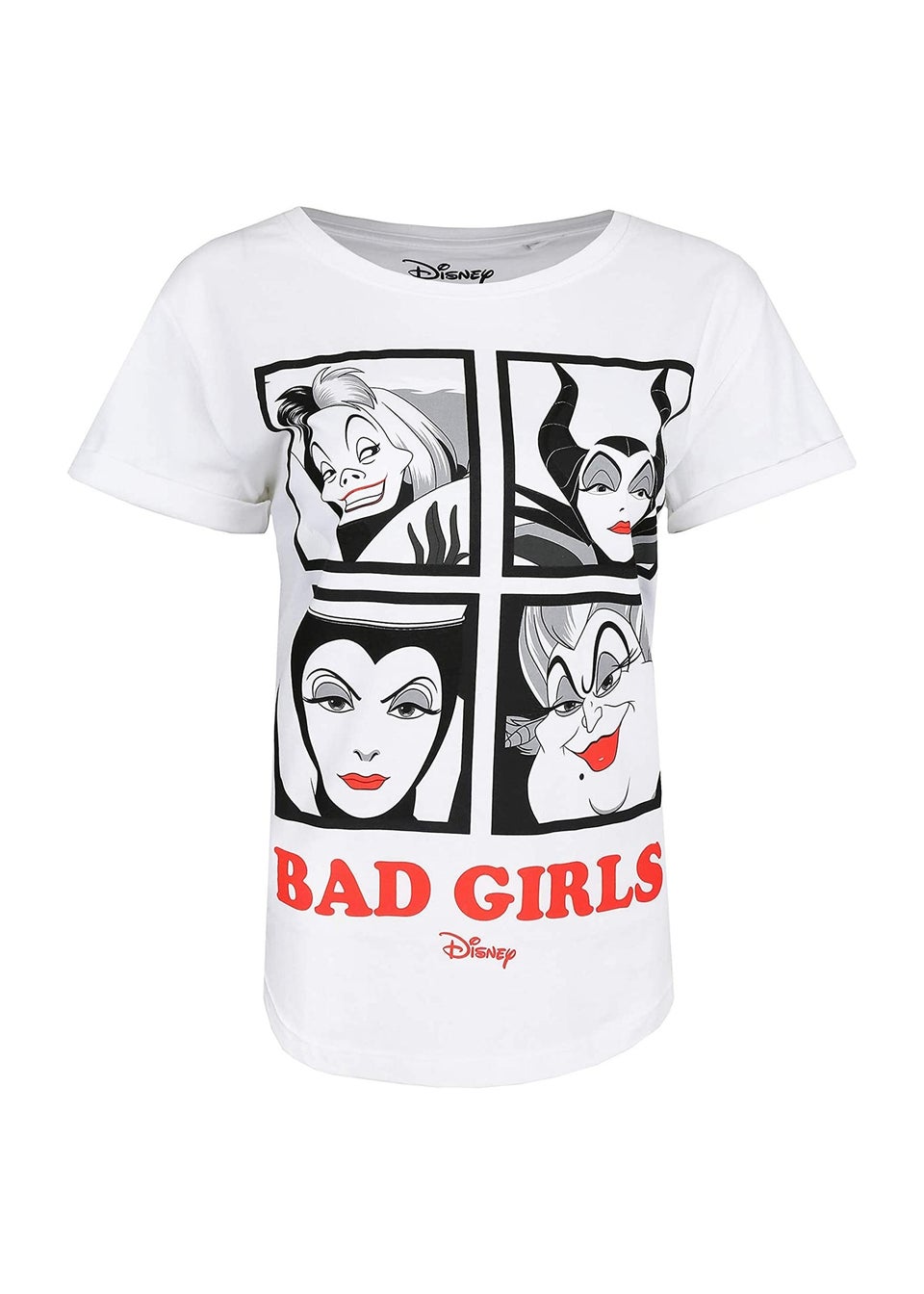 Disney White Bad Girls T-Shirt