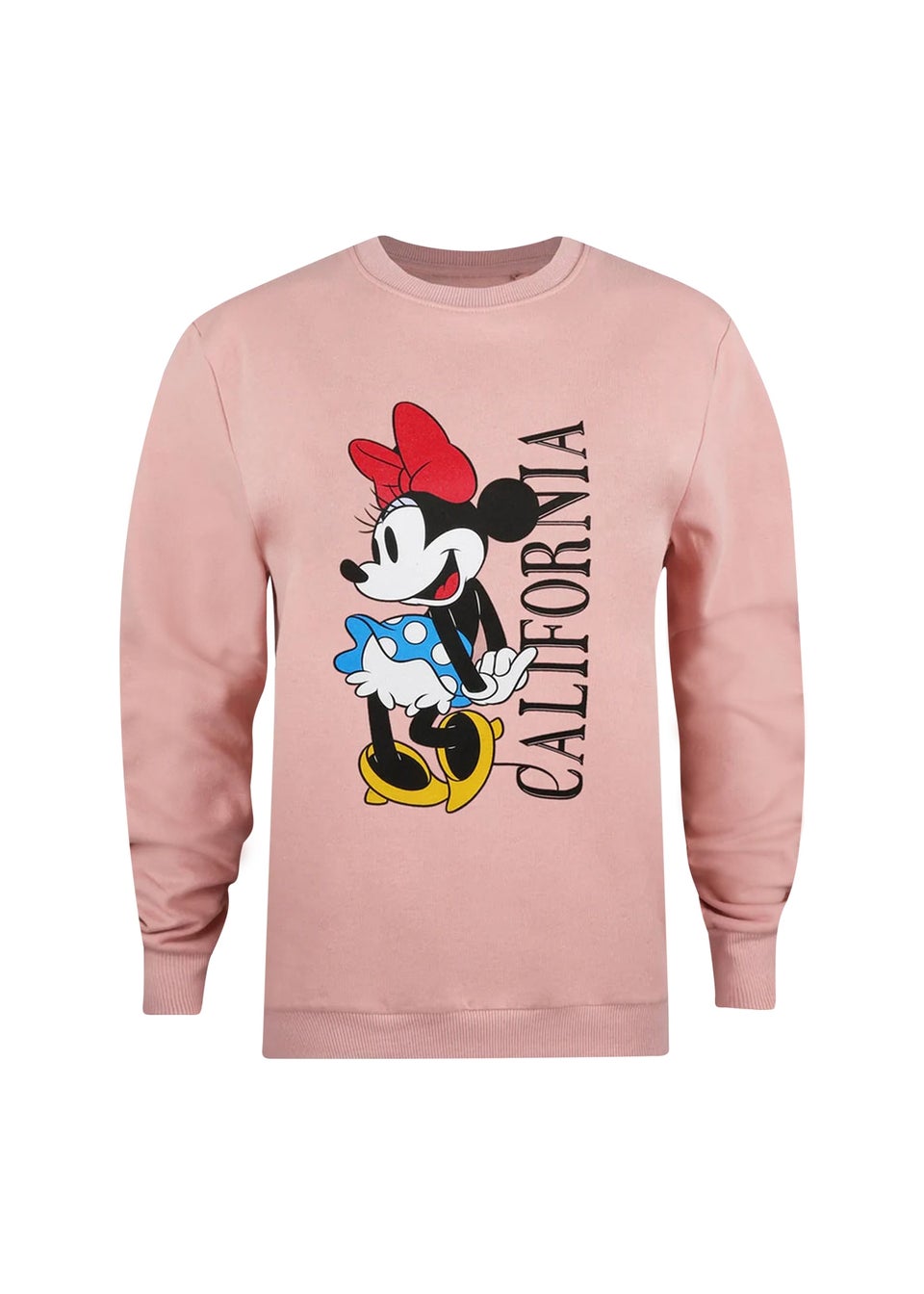 Disney Dusty Pink California Minnie Mouse Sweatshirt