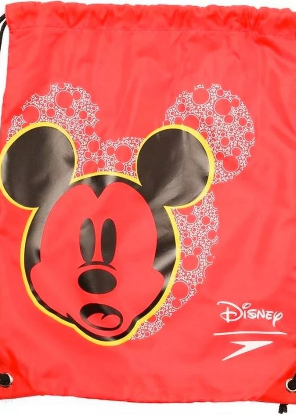 Disney Black/Red Mickey Mouse Speedo Drawstring Bag