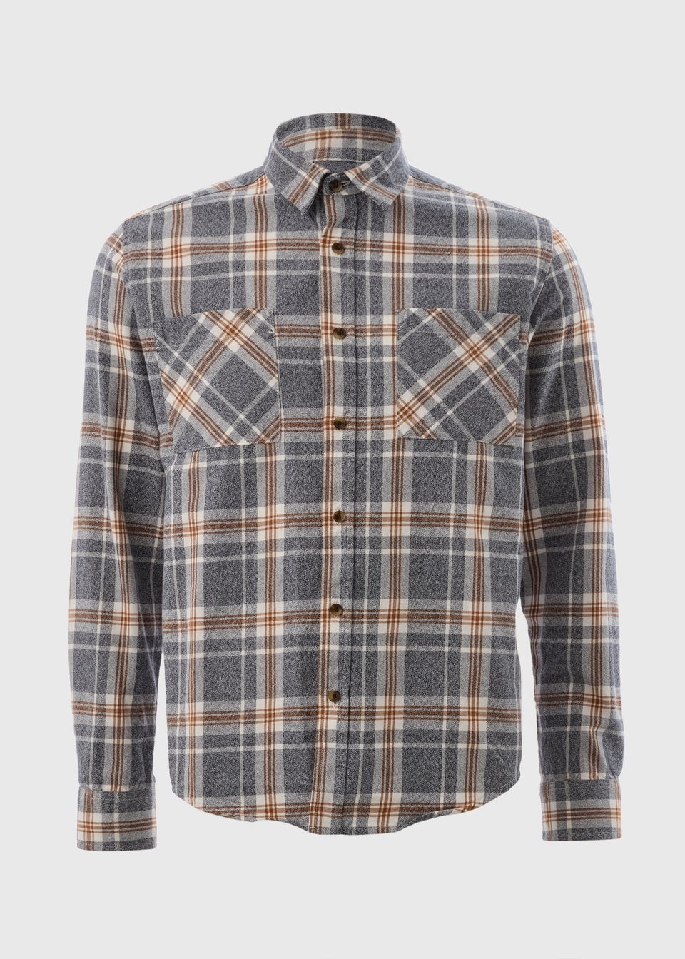 Grey Grindle Check Shirt