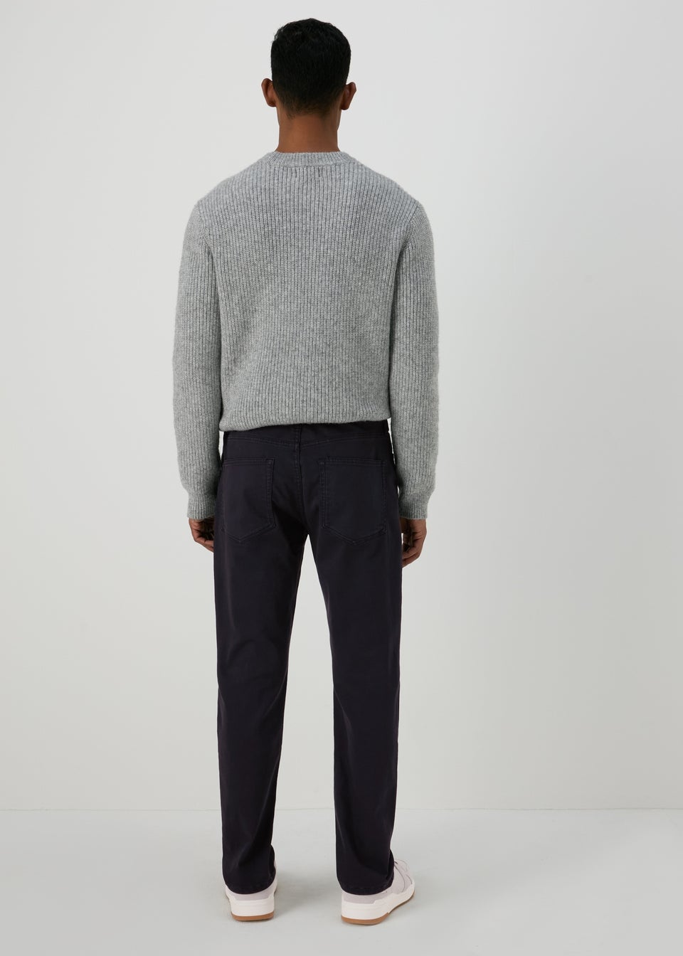 Navy Dyed Straight Fit Jeans